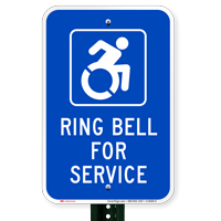 RING BELL FOR SERVICE Signs