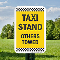 TAXI STAND OTHERS TOWED Signs