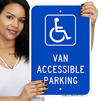 Van Accessible Parking Handicap Parking Signs