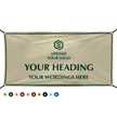 Add Your Logo Heading And Wording Custom Vinyl Banner