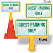 Guest Parking Only ConeBoss Sign
