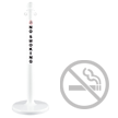 No Smoking Workplace Safety Pole Stanchion