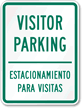 Visitor Parking Estacionamiento Visitas Sign