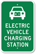 Electrical Car Sign