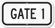 GATE 1 Sign