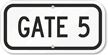 GATE 5 Sign
