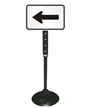 Left Arrow Sign and Post Kit