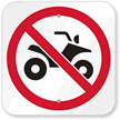 No All Terrain Vehicle Symbol Sign