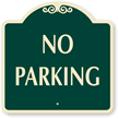 NO PARKING Sign