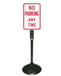 No Parking Anytime Sign & Post Kit