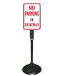 No Parking in Driveway Sign & Post Kit
