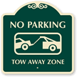 No Parking, Tow Away Zone Sign