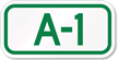 Parking Space Sign A-1