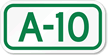 Parking Space Sign A-10