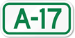 Parking Space Sign A-17