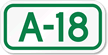 Parking Space Sign A-18
