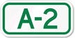 Parking Space Sign A-2