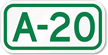 Parking Space Sign A-20