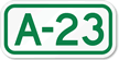 Parking Space Sign A-23