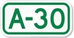 Parking Space Sign A-30