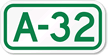 Parking Space Sign A-32