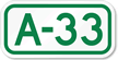 Parking Space Sign A-33