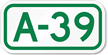 Parking Space Sign A-39