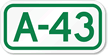 Parking Space Sign A-43