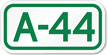 Parking Space Sign A-44