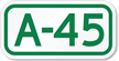 Parking Space Sign A-45