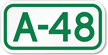 Parking Space Sign A-48