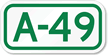 Parking Space Sign A-49