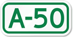 Parking Space Sign A-50