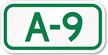 Parking Space Sign A-9