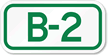Parking Space Sign B 2