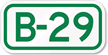 Parking Space Sign B 29