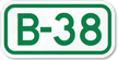 Parking Space Sign B 38