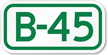 Parking Space Sign B 45