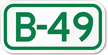 Parking Space Sign B 49