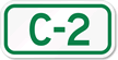 Parking Space Sign C-2