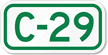 Parking Space Sign C-29