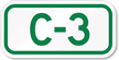 Parking Space Sign C-3