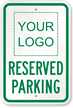 Custom Reserved Parking Sign