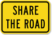 Share the Road Sign Share the Road Sign