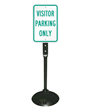 Visitor Parking Only Sign & Post Kit