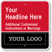 Add Your Instructions And Logo Here Custom Parking Sign