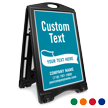 Add Your Text BigBoss Portable Custom Sidewalk Sign