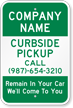 Custom Curbside Pickup Sign
