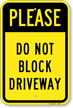 Driveway Sign