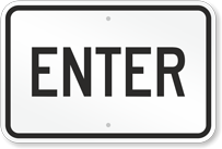 Enter Sign 